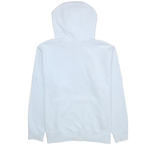 Nike Men's White Pullover Hoodie L Fleece Sportswear - Image 4