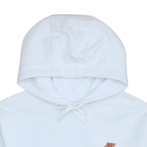 Nike Men's White Pullover Hoodie L Fleece Sportswear - Image 8