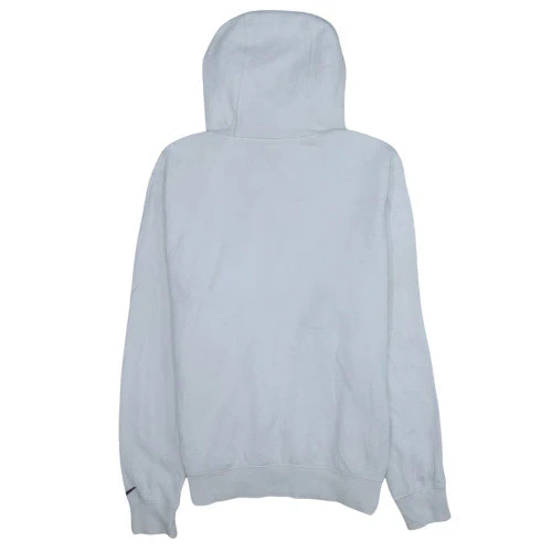 Nike Men's White Pullover Hoodie M Regular Fit Graphic Sportswear - Image 4