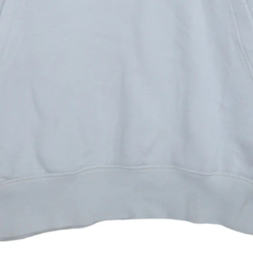 Nike Men's White Pullover Hoodie M Regular Fit Graphic Sportswear - Image 7