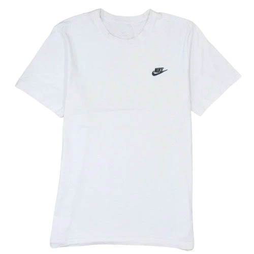 Nike Men's White Short Sleeve Crew Neck Cotton T-Shirt Size M