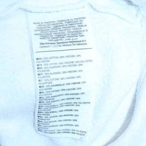 Nike Men's White XS Pullover Crew Neck Sweatshirt - Image 6