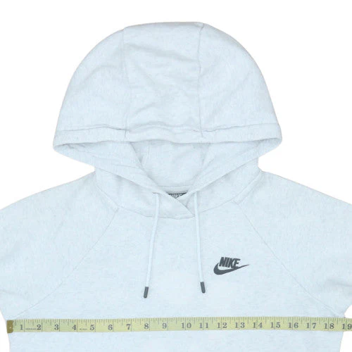 Nike Men's White XS Pullover Hoodie Sweatshirt with Logo - Image 3