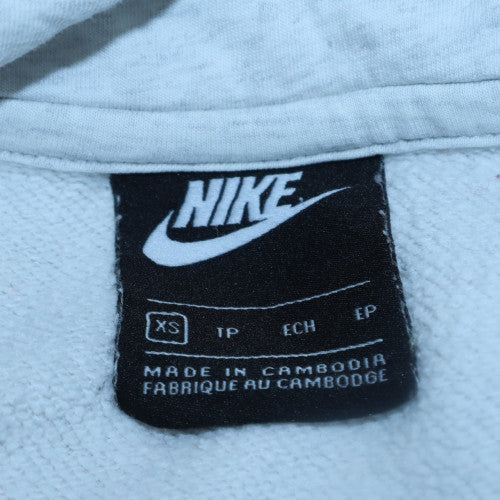 Nike Men's White XS Pullover Hoodie Sweatshirt with Logo - Image 5