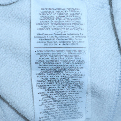 Nike Men's White XS Pullover Hoodie Sweatshirt with Logo - Image 6