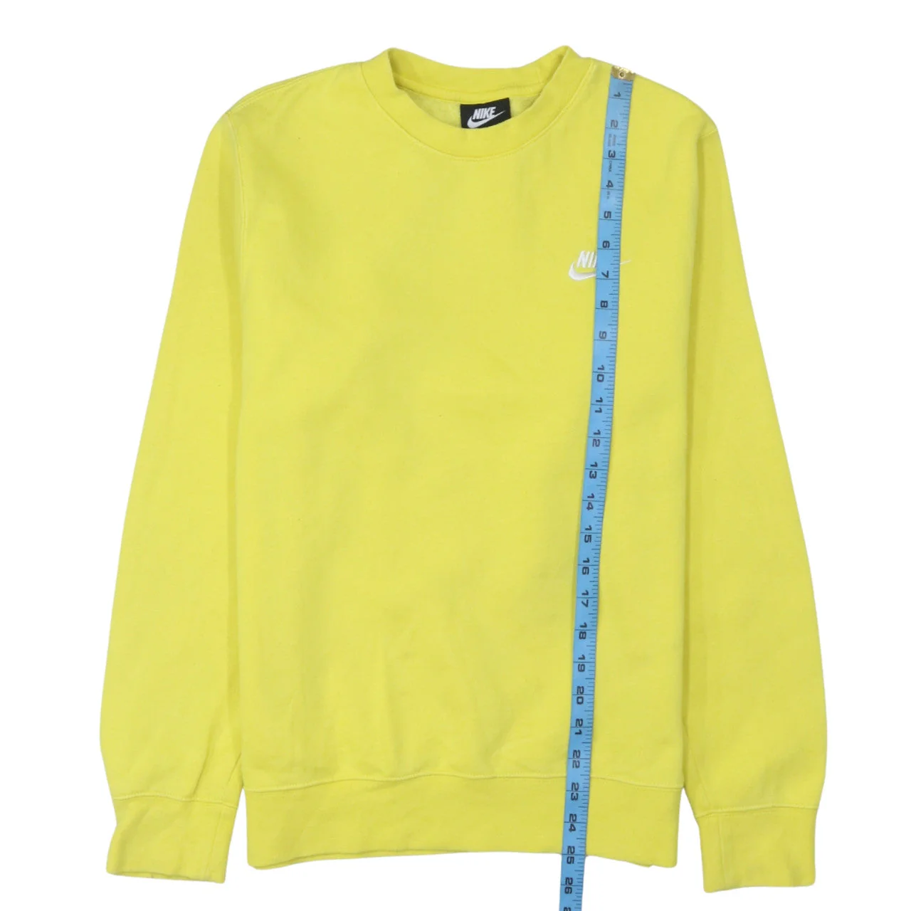 Nike Men's Yellow XS Crew Neck Pullover Sweatshirt - Image 3