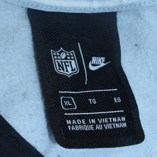 Nike NFL Men’s Grey XL Pullover Sweatshirt with Raiders Logo - Image 6