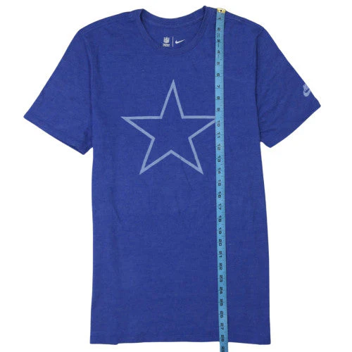 Nike NFL Team Men's Blue Athletic Fit Graphic T-Shirt Medium - Image 3