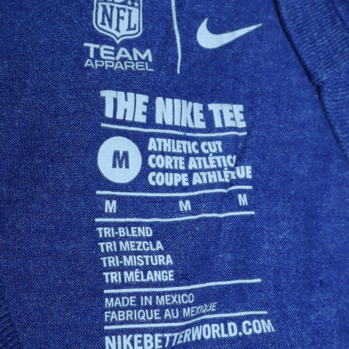 Nike NFL Team Men's Blue Athletic Fit Graphic T-Shirt Medium - Image 5