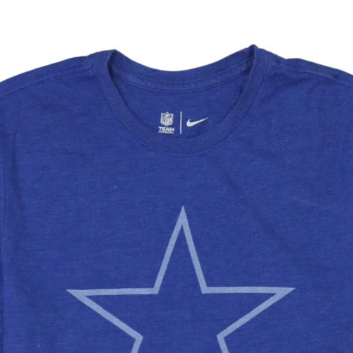 Nike NFL Team Men's Blue Athletic Fit Graphic T-Shirt Medium - Image 7