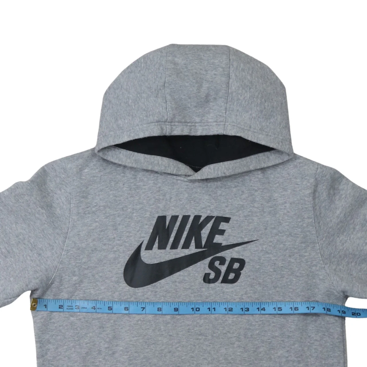 Nike SB Boys Grey Pullover Hoodie XL 13-15 Years Hooded Sweatshirt - Image 2