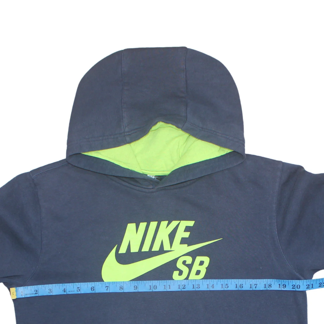 Nike SB Boys Navy Blue Hoodie XL 13-15 Years Pullover Fleece Sweatshirt - Image 3