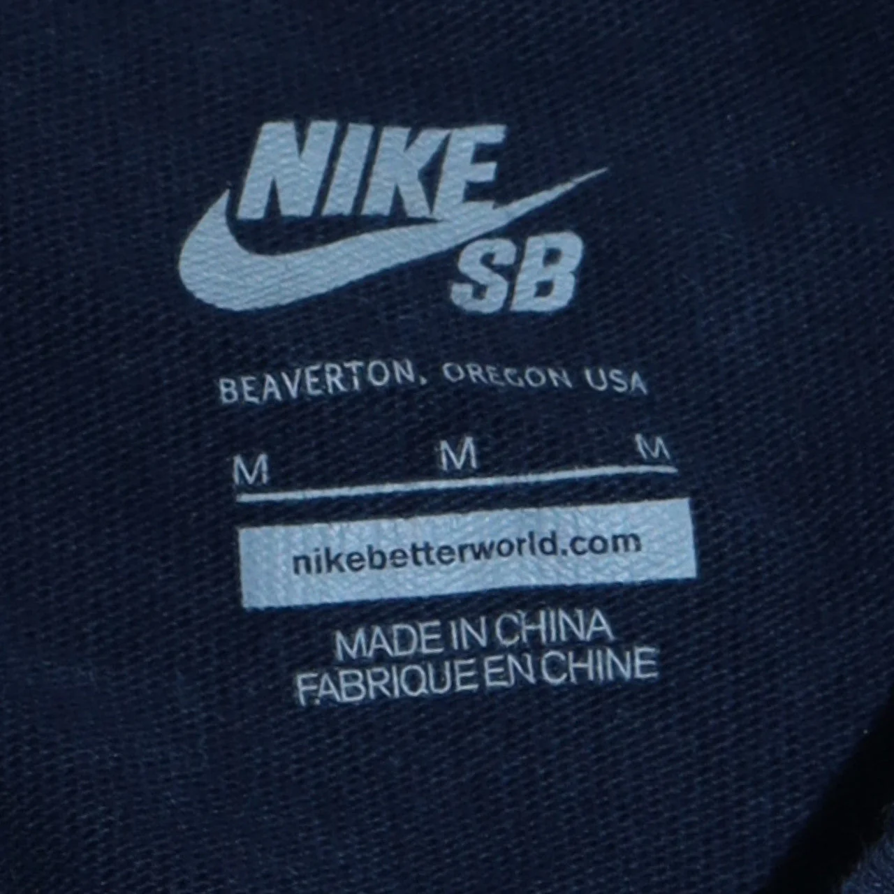 Nike SB Men’s Blue Cotton Crew Neck Pullover Sweatshirt M - Image 6
