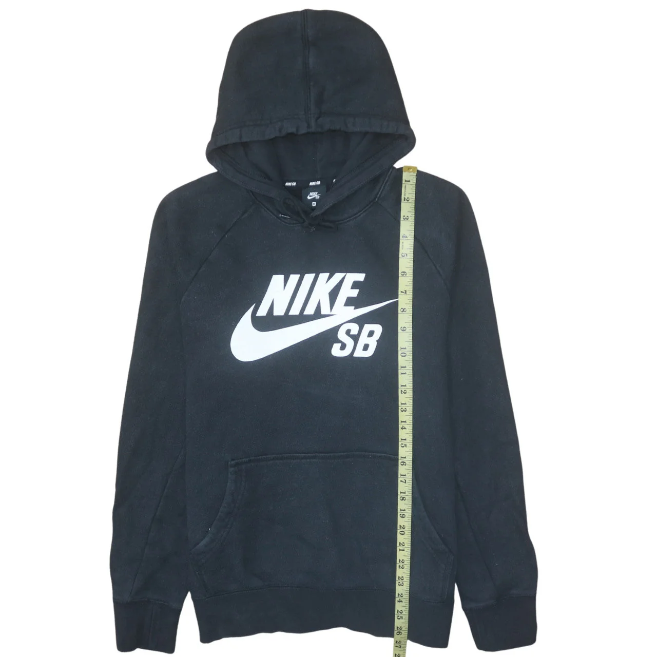 Nike SB Men's Black Pullover Hoodie M Fleece Skate Sweatshirt - Image 2