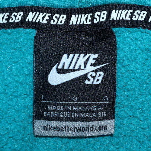 Nike SB Men's Blue Pullover Hoodie Size L Regular Fit Fleece - Image 5