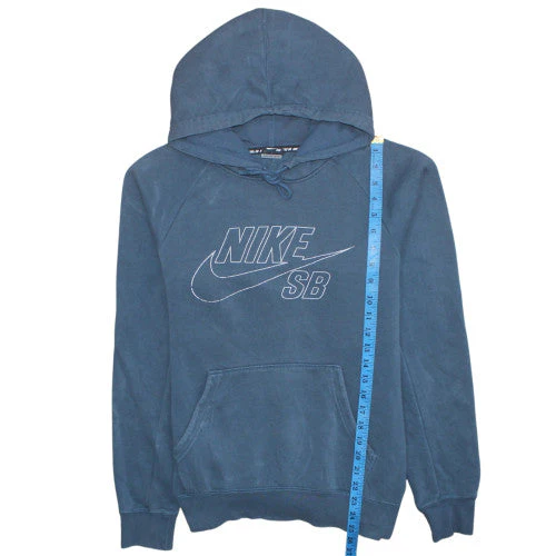 Nike SB Men's Blue Pullover Hoodie Size S Regular Fit Skate Style - Image 3