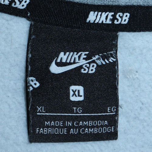 Nike SB Men's Grey XL Crew Neck Pullover Sweatshirt - Image 6