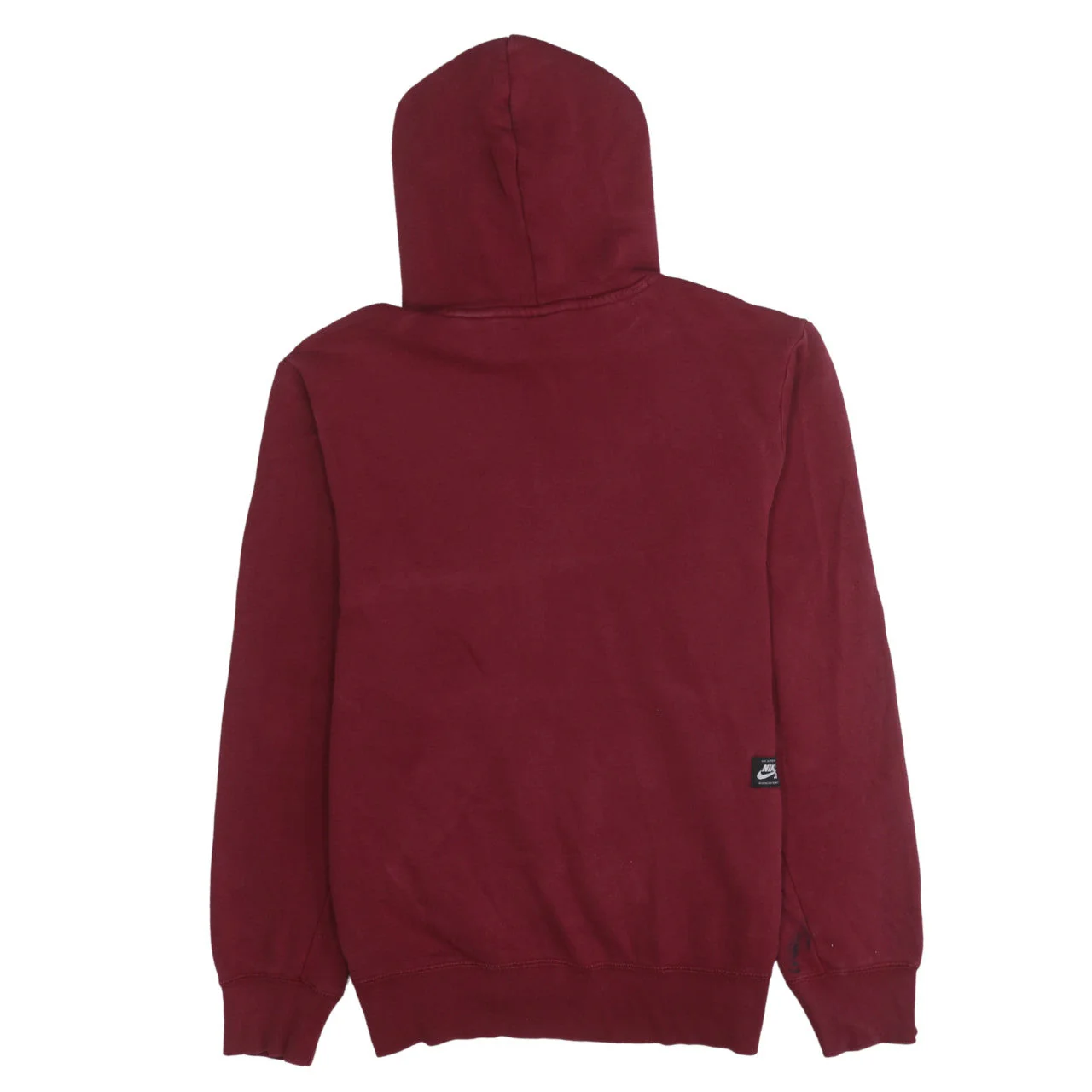 Nike SB Men's Red Pullover Hoodie Medium Fleece Skate Sweatshirt - Image 4