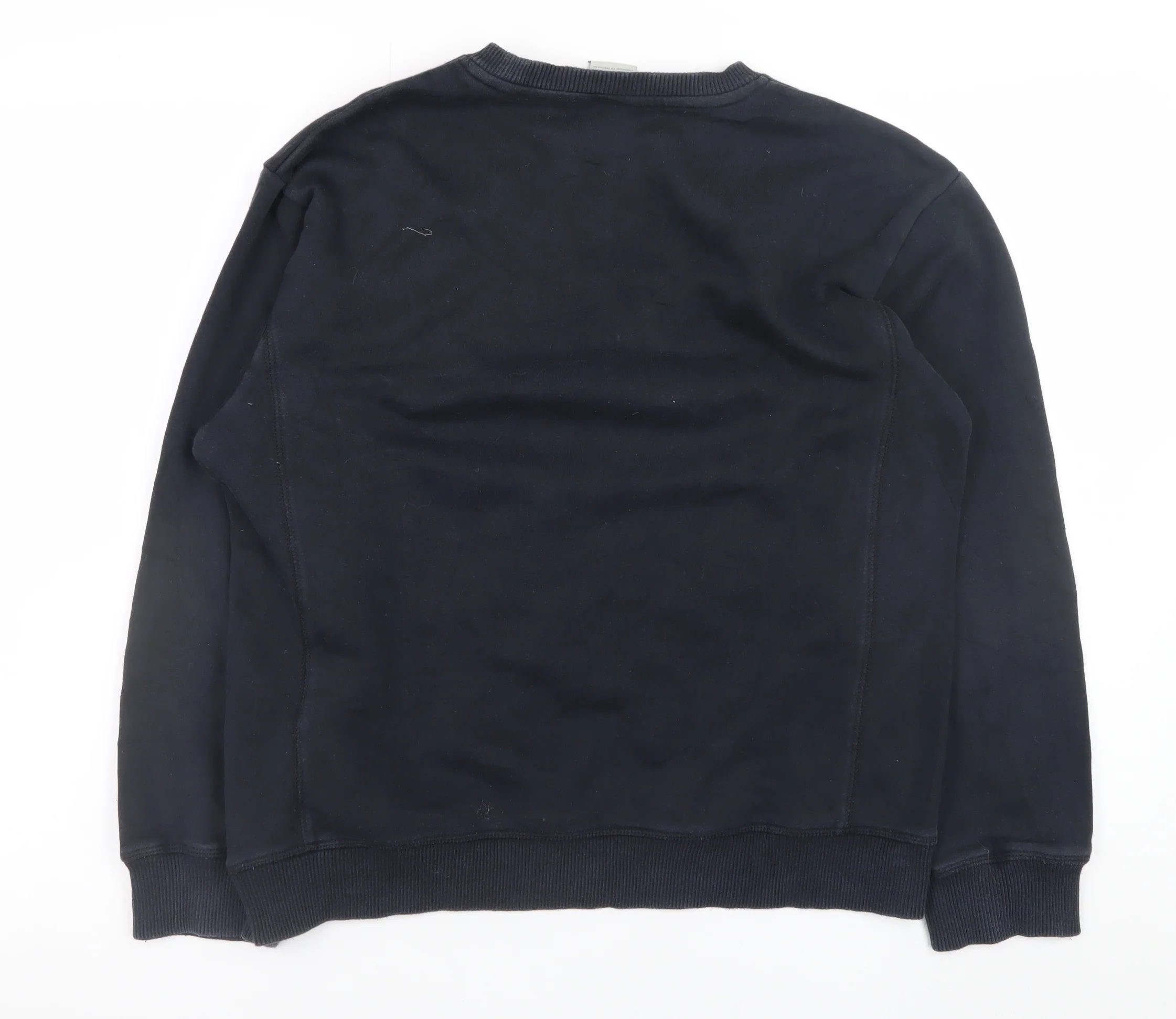 Nike Teens Black Crew Neck Logo Sweatshirt Size 164 Regular Fit - Image 3