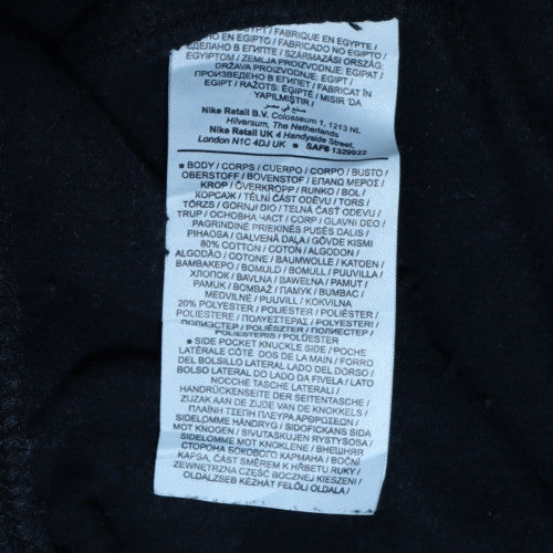 Nike Teens Black Fleece Jogger Activewear Trousers L - Image 5