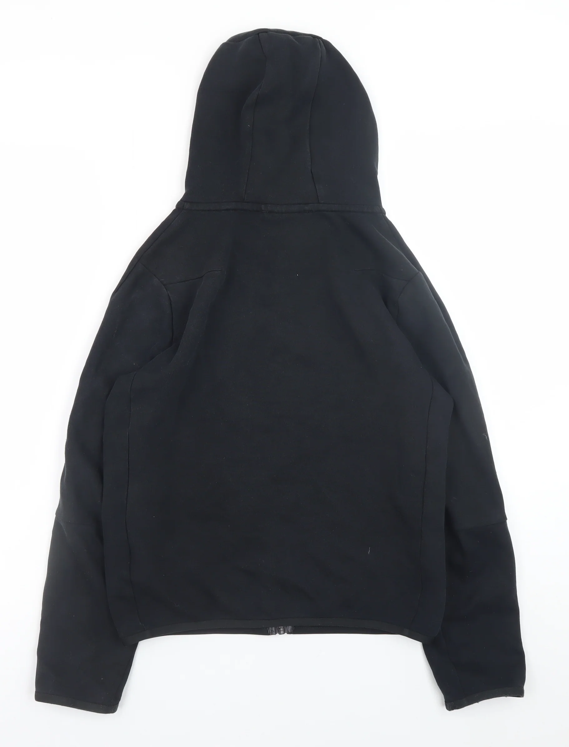 Nike Teens Black Full Zip Hoodie L Fleece Sportswear - Image 3