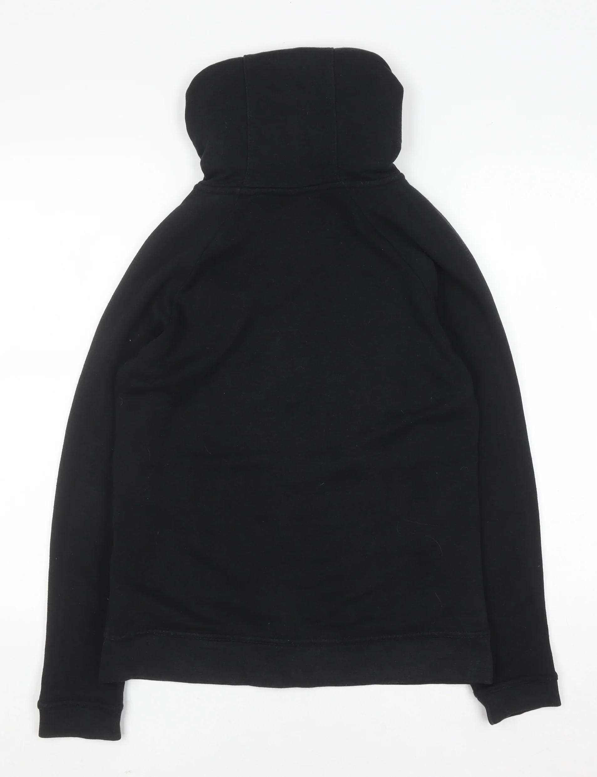 Nike Teens Black Full Zip Hoodie XL 13-15Y Cotton Blend Sportswear - Image 3