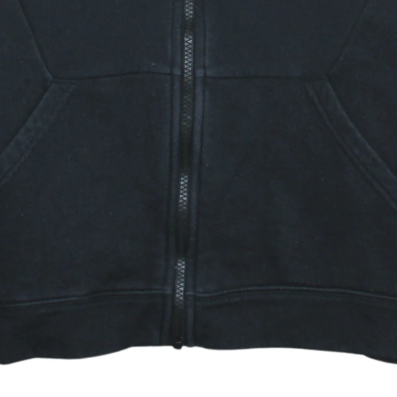 Nike Teens Black XL Full Zip Hoodie Sweatshirt with Logo - Image 7