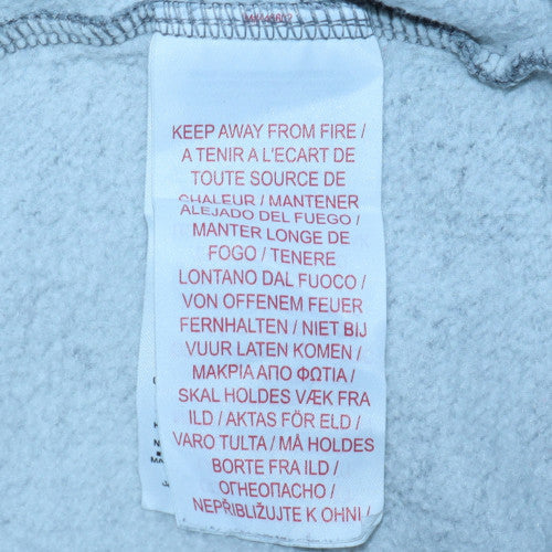 Nike Teens Grey Full Zip Fleece Hoodie XL Regular Fit - Image 5