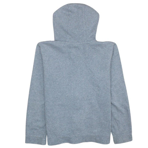 Nike Teens Grey Full Zip Hoodie XL Classic Fleece Sweatshirt - Image 4