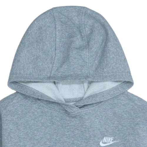 Nike Teens Grey Pullover Hoodie XL Regular Fit Sports Fleece - Image 8