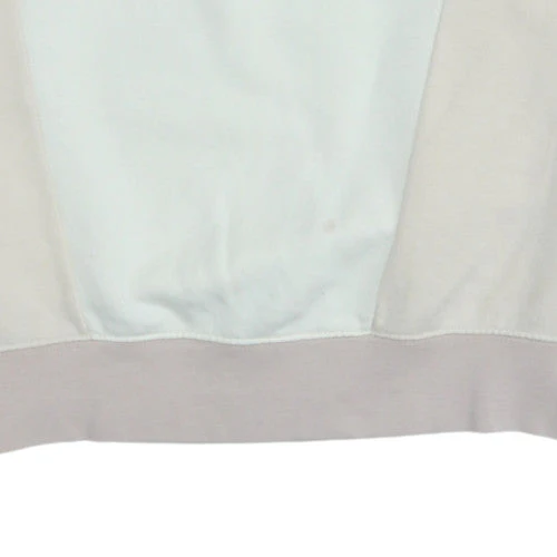 Nike Women Beige 1/4 Zip Pullover Sweatshirt XS Loose Fit - Image 8