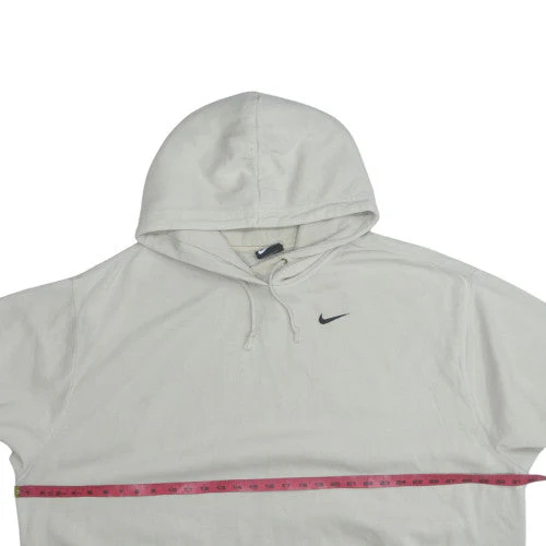 Nike Women Beige Pullover Hoodie 3XL Cotton Blend Casual - Image 3