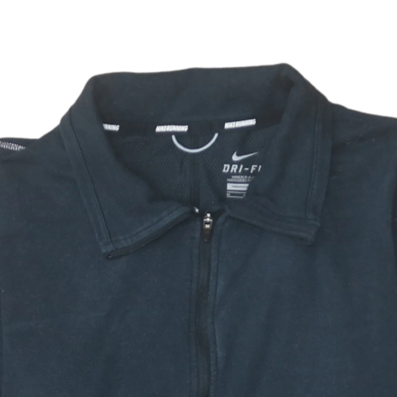 Nike Women Black Dri-FIT Full Zip Hoodie Jacket M Running - Image 7
