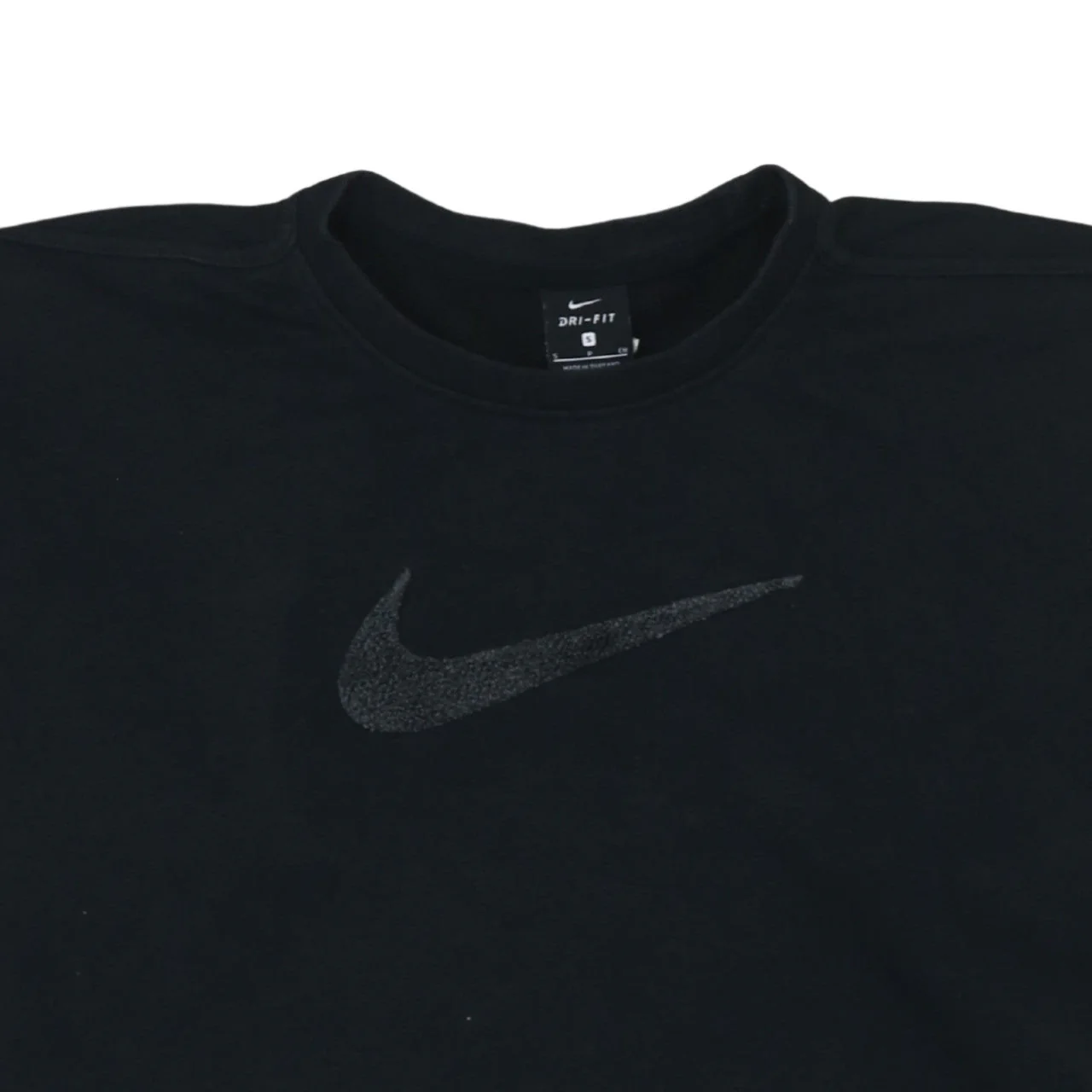 Nike Women Black Dri-Fit Pullover Sweatshirt Size S Crew Neck - Image 8