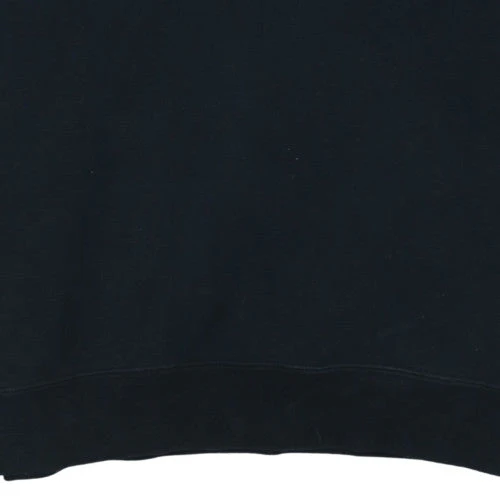 Nike Women Black Gold Logo Pullover Hoodie XS - Image 7