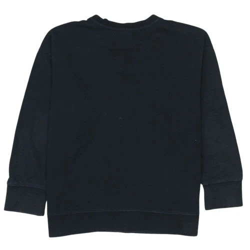 Nike Women Black M Pullover Sweatshirt Crew Neck Logo Classic - Image 4