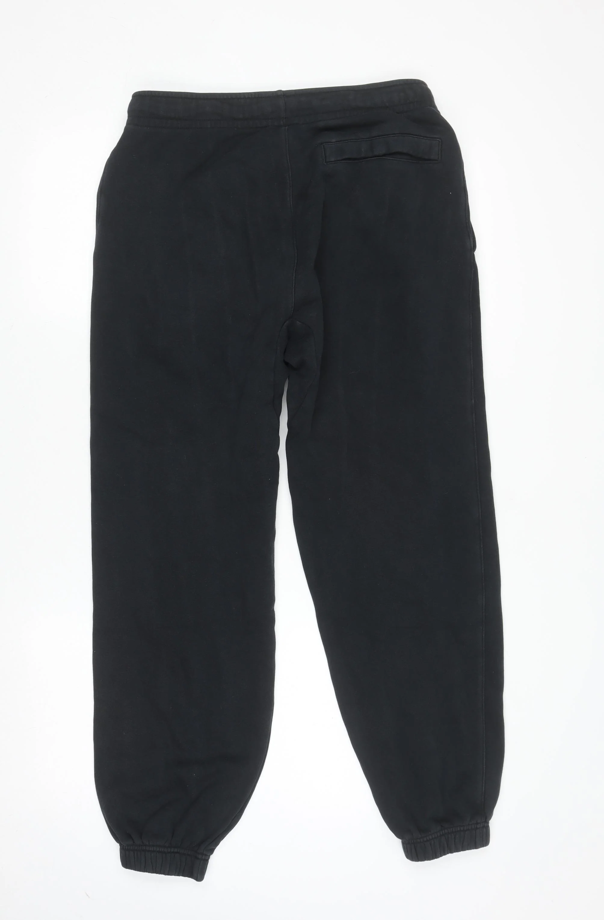 Nike Women Black Small Jogger Activewear Trousers Fleece Cotton Blend - Image 3