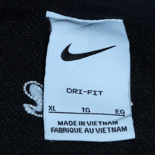 Nike Women Black XL Pullover Sweatshirt Dri-Fit Logo Crew Neck - Image 5