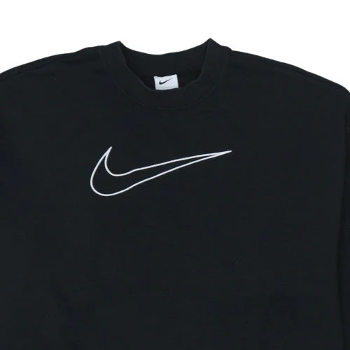 Nike Women Black XL Pullover Sweatshirt Dri-Fit Logo Crew Neck - Image 8