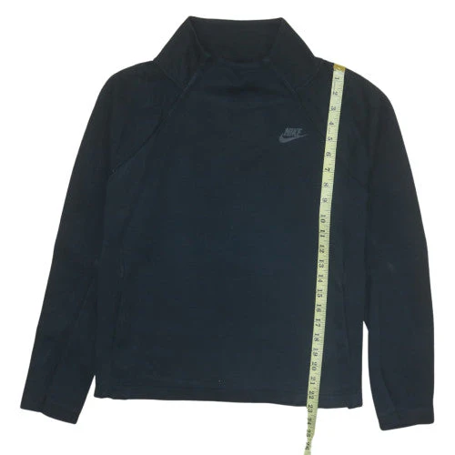 Nike Women Black XL Pullover Sweatshirt Long Sleeve Funnel Neck - Image 3