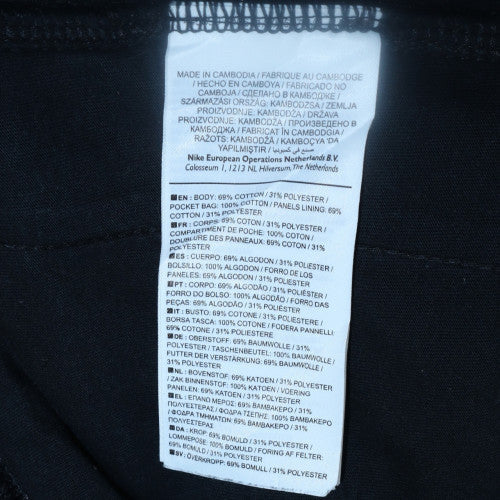 Nike Women Black XL Pullover Sweatshirt Long Sleeve Funnel Neck - Image 6
