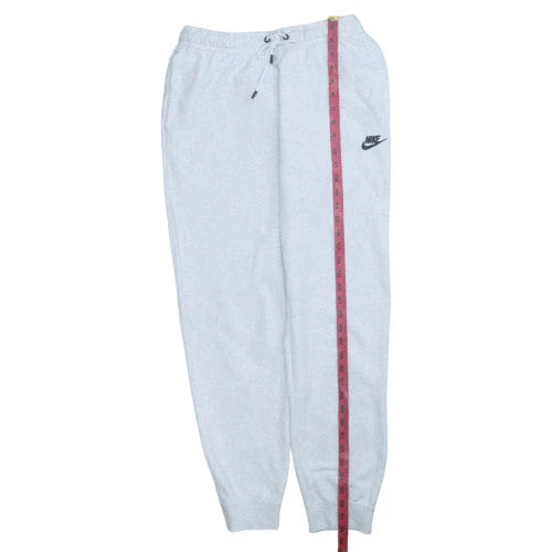 Nike Women Grey M Joggers Sweatpants Cotton Blend Casual Wear - Image 3