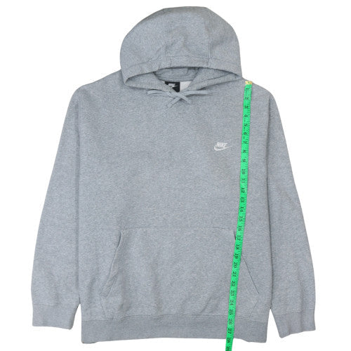 Nike Women Grey Pullover Hoodie XXL Cotton Blend Casual Lined - Image 2