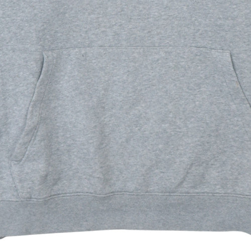Nike Women Grey Pullover Hoodie XXL Cotton Blend Casual Lined - Image 8