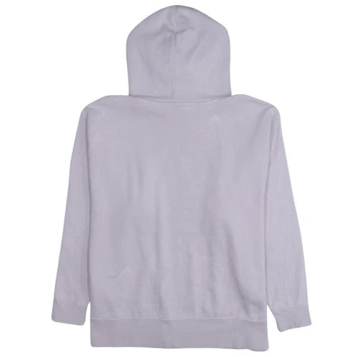 Nike Women Lavender Pullover Hoodie 1X Cotton Blend Logo Casual - Image 4