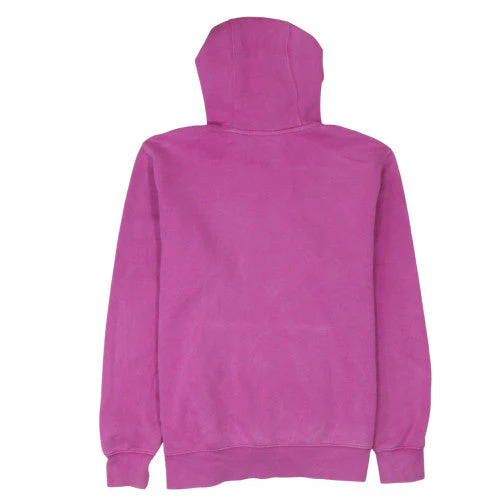 Nike Women Pink Pullover Hoodie Medium Fleece Casual Sweatshirt - Image 4