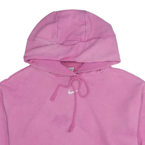 Nike Women Pink Pullover Hoodie Medium Hooded Sweatshirt - Image 8