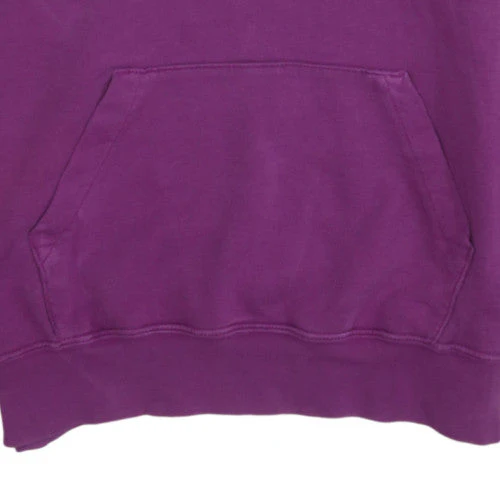Nike Women Purple Small Pullover Hoodie 100% Cotton Casual Sweatshirt - Image 7