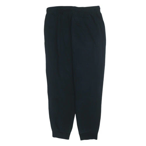Nike Women’s Black Fleece Sweatpants L Tapered Fit Comfort - Image 4