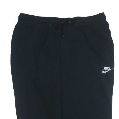 Nike Women’s Black Fleece Sweatpants L Tapered Fit Comfort - Image 8